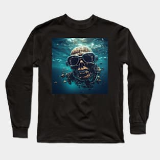 Skeleton Diver Long Sleeve T-Shirt